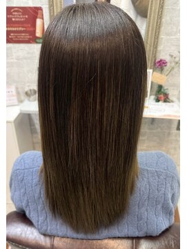 髪質改善カラー