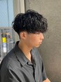 ワンズナゴヤ 名古屋栄店(ONE's NAGOYA) シャドウパーマ×刈り上げ【栄】