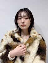 ソト 銀座(soto.)&nbsp;ミディアムヘア/暗めカラー/デザインカラー/ミディアムレイヤー