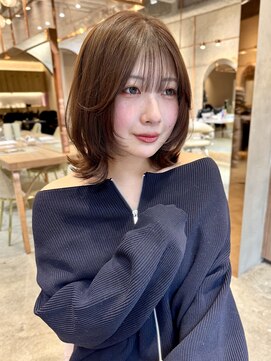 ロンド エスポワール 錦糸町(Lond espoir) ◯ 大人ガーリー/ミディアムレイヤーカット/20代30代40代50代