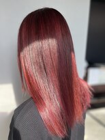 リルフェアリー 磐田店(Li’lFairy)&nbsp;ハイライトでピンクレッド！