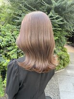 カノイ(KANOI) ベージュカラー/レイヤースタイル/ミディアムレイヤー/韓国巻き