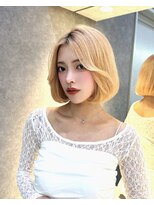 ロンドアヴァントゥス 池袋(Lond aventus) 韓国レイヤー/韓国風/ボブ/髪質改善/黒髪/ブリーチなし〔池袋〕