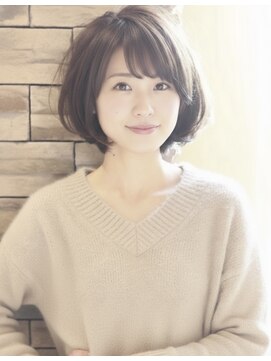 レウナ 外苑前(Reuna) 30代40代大人可愛いボブ　大人ボブ　ひし形