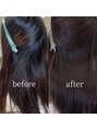 デザート(Des.Art) 地毛風に柔らかく伸ばす縮毛矯正。忙しい朝も楽に♪