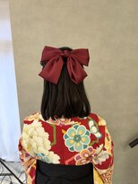 ヴィサージュメゾン(VISAGE maison)&nbsp;ヘアセット(ハーフアップ)