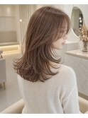 Moana【弘前】#レイヤーカット#韓国風レイヤー#小顔魅せレイヤー