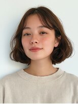 ロディーナ 大口 新子安(rodina) ダークパープル/ナチュラルショート/ミルクブラウン/夏/大口子安