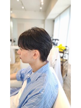 ファム 宝町店(femme) ナチュラルセンターパート×柔らカール縮毛矯正