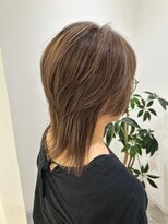 グラムヘアー(GLAM HAIR) 大人ウルフ×細めハイライト