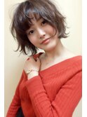 【morio池袋】くせ毛風ラフショート