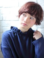 ペイジバイネオリーブ 吉祥寺店(Paige by Neolive)&nbsp;ショートxボルドーxニュアンスパーマpaige by neolive