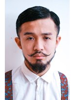 メリケンバーバーショップ コウベ(MERICAN BARBERSHOP KOBE)&nbsp;ビジカジ刈り上げフェード7.3ウエットショート