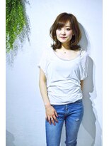 ケンジ 南林間(KENJE) 大人女性のミディアムスタイル