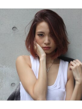 ソルトウォーター(SALT WATER) 外国人風モードボブ