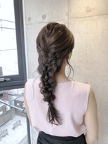 ダヴィン 中目黒(DaVin)&nbsp;【DaVin 中目黒】ゆるふわ編みおろしアレンジ