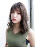 ゆるふわカール ベージュカラー
