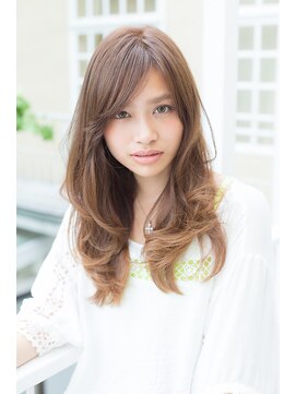 ヘアーズ ロッソ テラス(hair's ROSSO TERRACE) 【鶴見】大人かわいい 無造作 カール セミディ☆[30代40代50代]