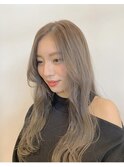 極細ハイライト×透明感アッシュベージュ【ららぽーと沼津】
