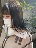 【astar】オリーブベージュ ベージュカラー ブリーチなし