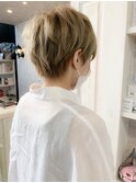 福山市ショートヘア人気Caary気になる丸みショート