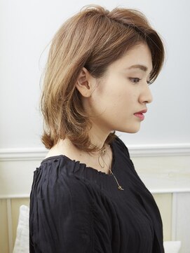 クローゼット 新宿(closet) 外ハネボブ/ペールベージュ[髪質改善/ヘッドスパ白髪染め/新宿】