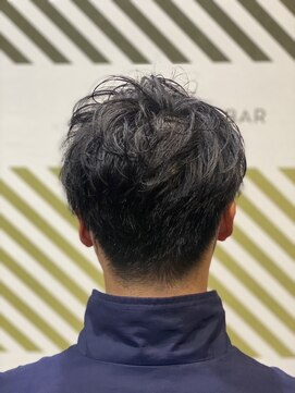 バーバーバー 千葉(BARBER-BAR) パーマ風ツーブロック【BARBER-BAR千葉/千葉駅】