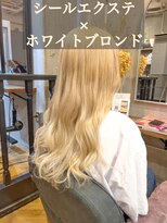ラグシス ザ ヴィンテージ(LUXIS THE VINTAGE) 【シールエクステ】ホワイトブロンド