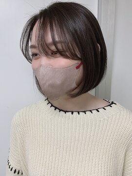 モリオフロムロンドン 原宿本店(morio from London) 【morio原宿】伸ばしかけ前髪 韓国風ボブ 耳かけボブ 宮本