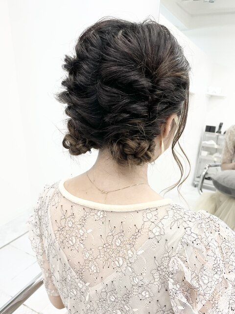 《sheer/大黒》#ヘアセット#くるりんぱ