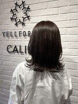 ヘア スパ ビューティー エールフォルム(HAIR SPA BEAUTY YELLFORME) "ラベンダーブラウン"
