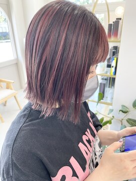 ラシク(racic) 【racic】ハイライト×ローライトアンブレラカラー