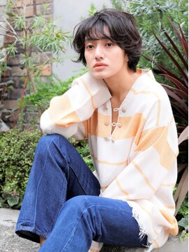 リブロ 三軒茶屋(LIBRO) パンク×ふんわりショート