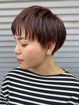 チトセ(titose) 刈り上げ×マッシュ