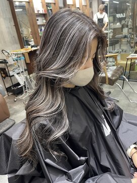 ラフ(LAFF) #前髪#アンブレラカラー#こなれミディ#イメチェン