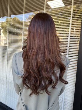 バイエイト 野並店(By Eight) 韓国ロング×ペールレッド