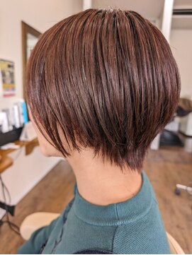 髪質改善ヘアエステサロン ヘアーデザインダッデン(Hair Design daddem) ロングからショートにイメージチェンジ