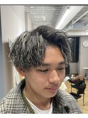 神戸/三ノ宮/元町メンズサロンツイスパハイライトアップバング