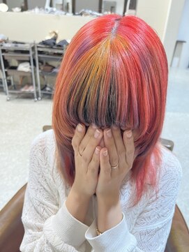 ラファンス イマザト(LaFENCE IMAZATO) 個性派レインボーカラー