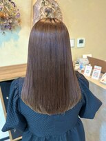 ナチュラルリーフ 仙台駅前店(Natural leaf)&nbsp;魔法の縮毛矯正ケアルーガ×艶髪ロング