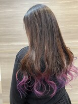 ラビス クローバー(Lovis clover)&nbsp;デザインカラー　夏のヘアアレンジ