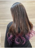 デザインカラー 夏のヘアアレンジ