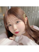 カシュカシュ 表参道(cache cache) ロングワイドバングフルバングシースルーぱっつん前髪おくれ毛