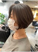 大人美人フェイスラインショート
