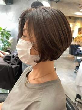 ティダスマイル ふじみ野店(tida smile) 大人美人フェイスラインショート