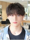韓国マッシュニュアンスパーマ