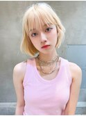 Aimee 町田　ブロンド×ボブ
