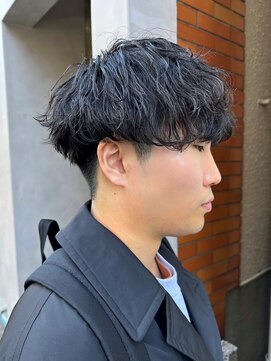 ガーデンタチカワネクスト(garden tachikawa next) 刈り上げマッシュ/波巻きパーマ/ツイストスパイラルパーマ