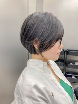 ハルキミナトジャパン センダイ(HARUKI MINATO japan SENDAI) 暗髪ショートボブ