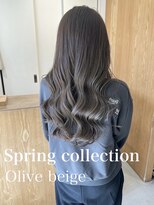トリート 船堀店(TREAT)&nbsp;【春髪】オリーブベージュ